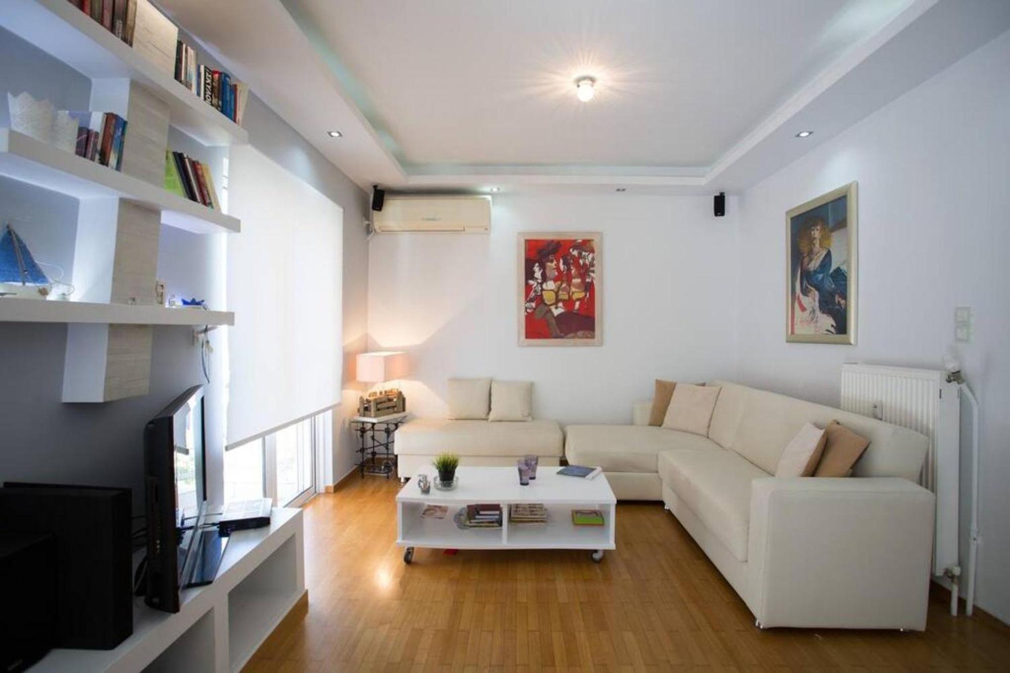 One Block From The Sea Family House At Floisvos Daire Atina Dış mekan fotoğraf